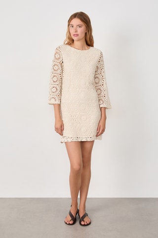 Robe droite Timeless Summer - Ecru