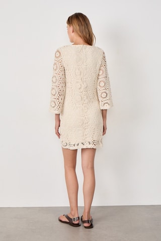 Robe droite Timeless Summer - Ecru