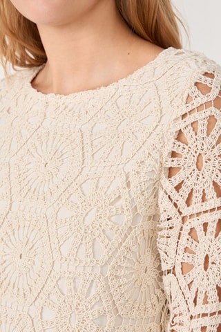 Robe droite Timeless Summer - Ecru