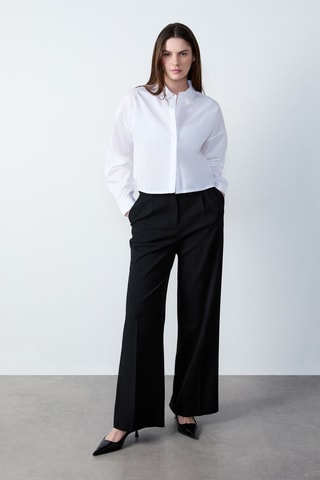 Chemisier Boulevard Beaumarchais - Blanc