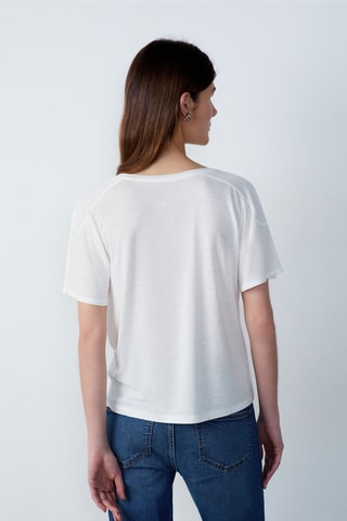 T-shirt Afternoon Light - Blanc