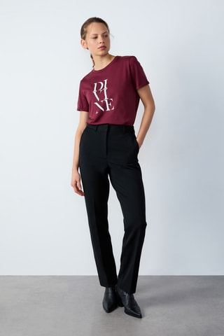 Pantalon Abstract poetry - Noir