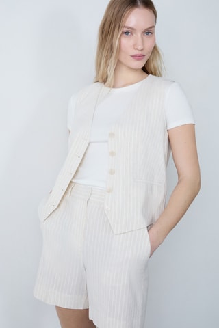 Gilet de costume Afternoon Light - Beige