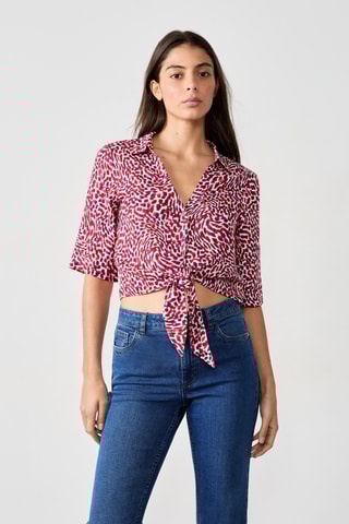 Crop top Vintage st Tropez - Bordeaux