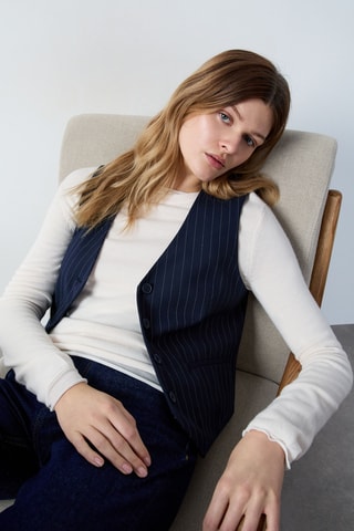 Gilet de costume Rdv au Studio - Bleu nuit