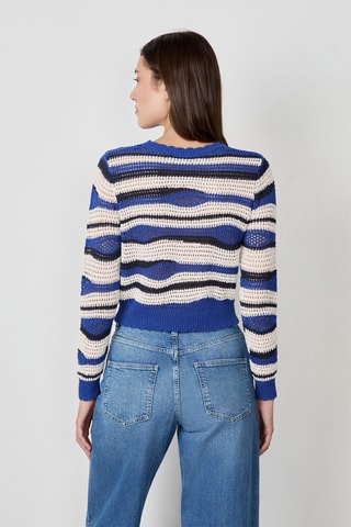 Pull Mordern Gypset - Beige et bleu marine