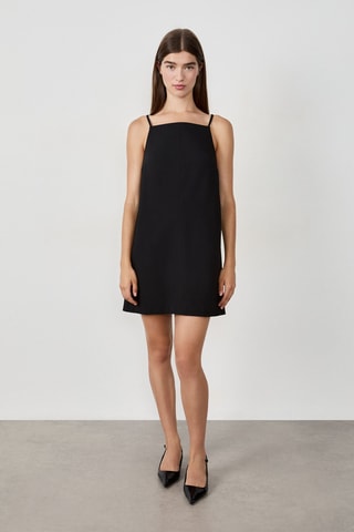 Robe droite French Girl Era - Noir