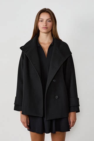 Manteau Autumn folklore - Noir