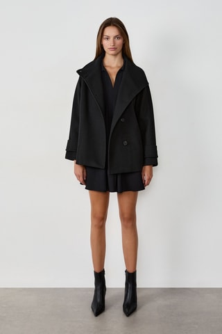 Manteau Autumn folklore - Noir