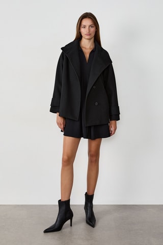 Manteau Autumn folklore - Noir