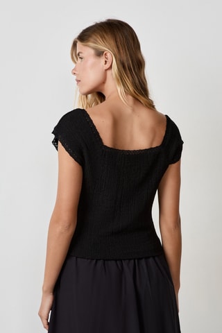 Top Coastal Cowgirl - Noir