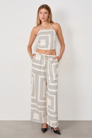 Crop top Timeless Summer - Blanc