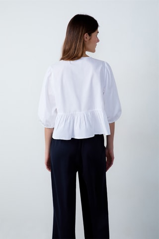 Chemisier French Girl Era - Blanc