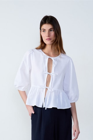 Chemisier French Girl Era - Blanc