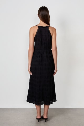 Robe midi Coastal cowgirl - Noir