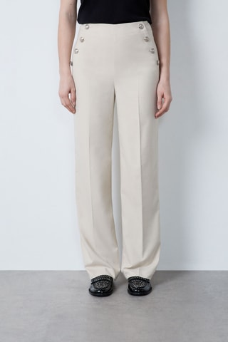 Pantalon Essentiel - Blanc