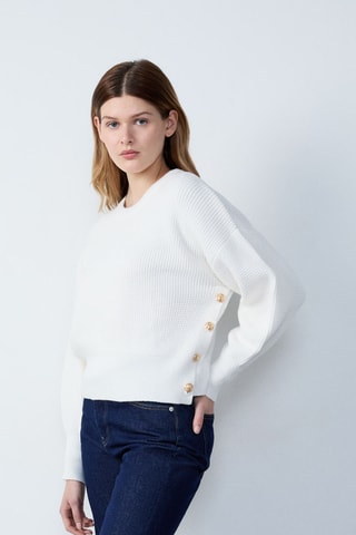 Pull Rdv Au Studio - Blanc