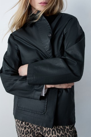 Veste Marche Aux Fleurs - Noir