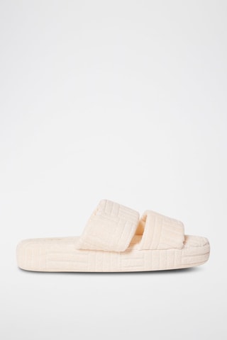 Pantoufles Alto Perle