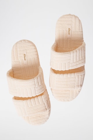 Pantoufles Alto Perle