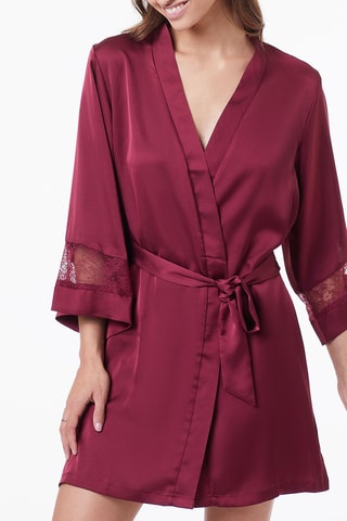 Déshabillé Sentiment Bordeaux grenat