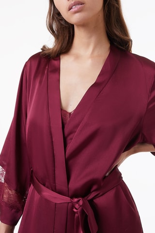 Déshabillé Sentiment Bordeaux grenat