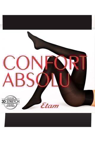 Collant 100D Confort Absolu 100 deniers - Noir