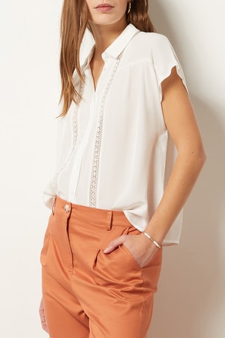 Chemisier - Blanc