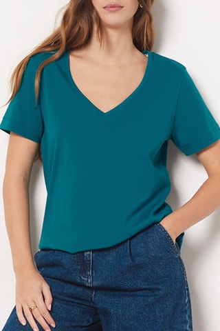 T-shirt - Bleu canard