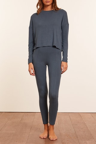 Legging de pyjama Dane - Bleu marine