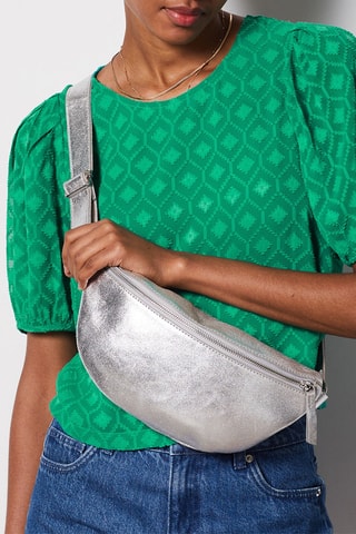 Sac banane - Argenté