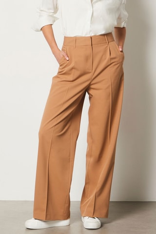 Pantalon droit - Beige