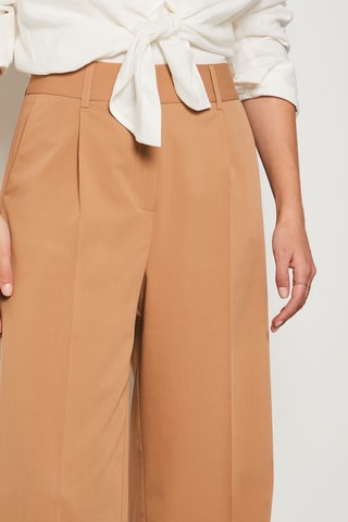 Pantalon droit - Beige