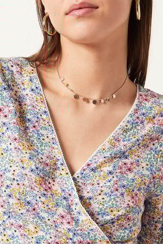 Robe portefeuille Multicolore