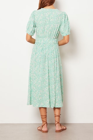 Robe midi - Vert