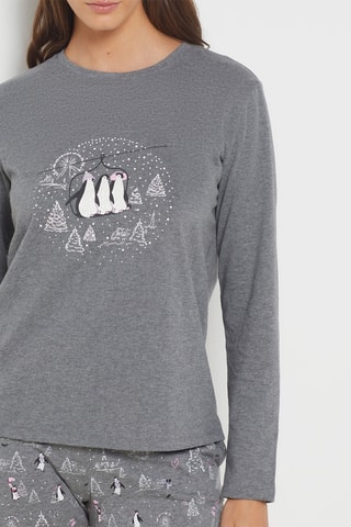 Pyjama 3 pièces Oriel - Gris
