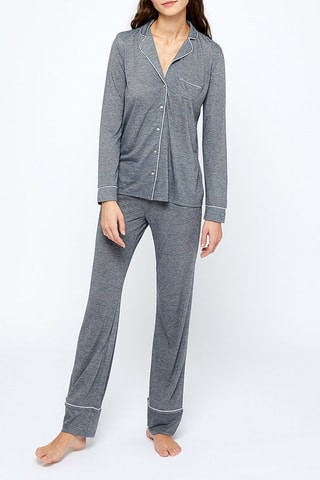 Pantalon wide legs Warm Day Gris