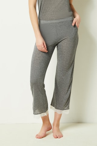 Pantalon de pyjama 7/8 - Gris