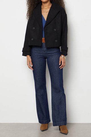 Manteau en laine - Noir