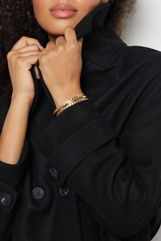 Manteau en laine - Noir