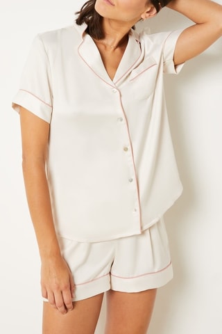 Short de pyjama Gia - Ecru