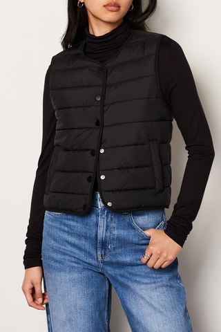 Doudoune sans manches Edora - Noir