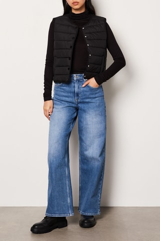 Doudoune sans manches Edora - Noir