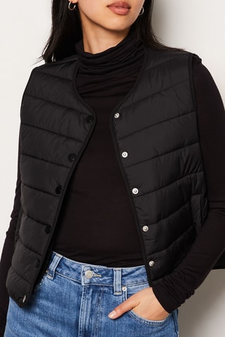 Doudoune sans manches Edora - Noir