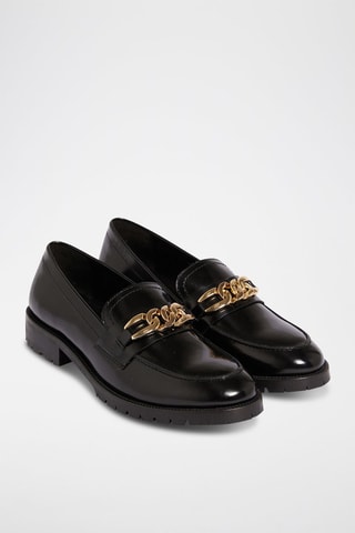 Mocassins en cuir Ilan - Noir
