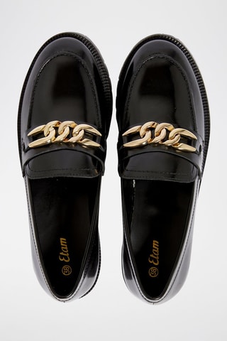 Mocassins en cuir Ilan - Noir