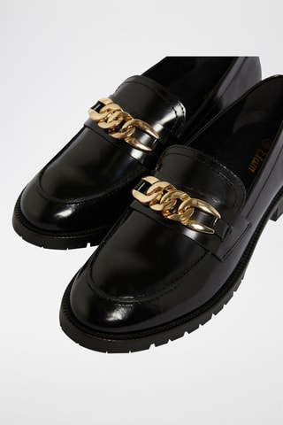 Mocassins en cuir Ilan - Noir