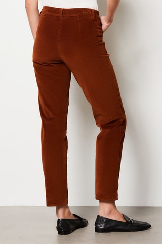 Pantalon en velours Enory - Marron