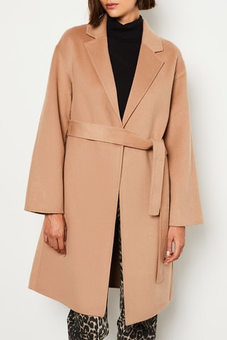 Manteau en laine Lawrence - Beige