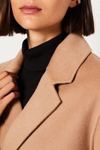 Manteau en laine Lawrence - Beige